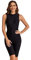 Damen Badeanzug Ärmellos Einteiler Bademode Swimsuit Reißverschluss vorne Bauchkontrolle Für Surfen Schwimmen,33 Schwarz,M