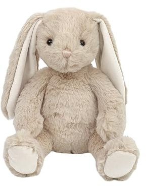 MON AMI Buffy The Bunny Kuscheltier - 38cm Beige Creme, weich und kuschelig, Kuscheliges Kaninchen Plüschtier, Kinderdeko, Geschenk für Kinder jeden Alters