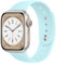 DMVEIMAL para Correa Apple Watch 40mm 41mm 44mm 45mm Series 9/8/7 iWatch se 6 5 4 3 38mm 42mm hombr/Mujer,Bracelet Silicona Deportiva Pulsera Apple Watch Ultra/2 49mm Band Strap Reloj,Turquesa