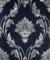 Exclusive Boutique Sparkle Navy Silver Damask Wallpaper SW1417