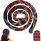Spiral Lock Haarbinde Dreadlock Zubehör Dreadlock Haargummi für Frauen und Männer Pferdeschwanz Halter Bunte Biegbare Haarbinder Lange Dreads Dicke Lockige Haarhalter (Secret Garden)