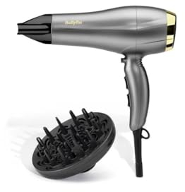Seche-cheveux Titanium Gold 2300 - BABYLISS - 5513TE - 2300 W - 3 températures / 2 vitesses