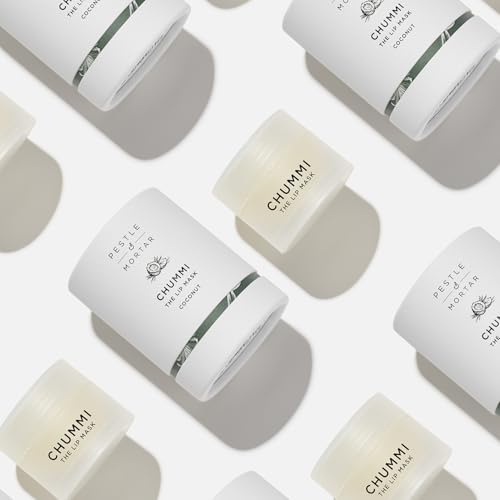 CHUMMI LIP MASK - skincare for your lips | Luxurious overnight lip treatment, blended with lip-softening plant butters and exfoliating berry extracts. (Coconut)