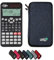 Rebell SC2060S Taschenrechner inklusive Schutztasche von WYNGS in Blau - Basic Set