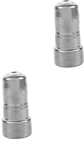 iplusmile 2 Piezas Limpiador De Baterias Limpiador De Terminales De Batería Limpiador De Postes De Batería Cepillo De Terminal De Batería Cepillo De Batería De Coche Silver Metal