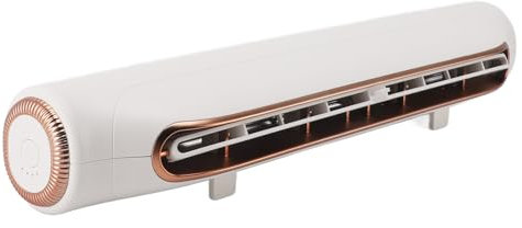 LICAEVEY Computer Monitor Fan With 3 Speed Gears, Adjustable Wind Angle USB Bladeless Cooling for Bed, Office, Car, Dorm, Travel, Camping, Beach (White)