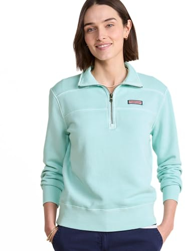 vineyard vines Women's Surf Terry Shep Shirt Sweatshirt