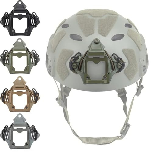 LZAQHMT Cubierta Táctica Vas Adaptador Montaje Casco NVG Soporte Dispositivo Visión Nocturna Accesorios Rápidos para Casco Táctico Airsoft
