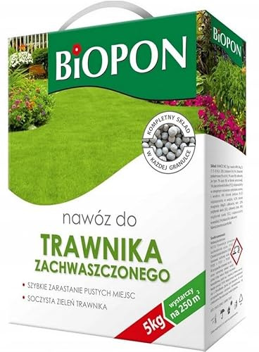 Concime prato con erbacce 5kg - fertilizzante NPK limita infestanti per 250m2
