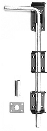 Perry™ 450mm 18 Traditional Garage Door Drop Bolts Galvanised PREPACKED