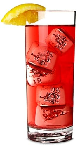 Elite Premium Polycarbonate Hiballs 12oz / 340ml - Pack of 36 | Plastic Reusable Tumblers, Virtually Unbreakable Polycarbonate Plastic - Ideal for Parties, Outdoors & Event Catering