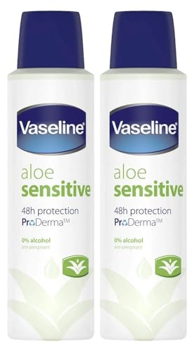 Vaseline Aloe Fresh 24H Protection Anti-Perspirant-Deodorant 150Ml- Pack Of 2