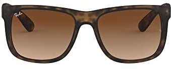 Ray-Ban Sonnenbrille JUSTIN (RB 4165), Braune Schildkröte (710/13), 51 mm