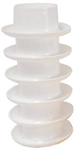 Sonja-Plastic Eierbecher rund, 6-er Pack, weiß Made in Germany