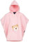 Morgenstern Babyponcho Kapuzenponcho Kinder Poncho Badetuch Rosa Frottee mit Bär