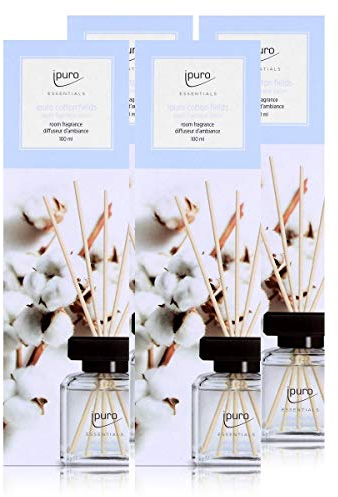 Essentials by ipuro Cotton Fields 100ml Raumduft (4er Pack)