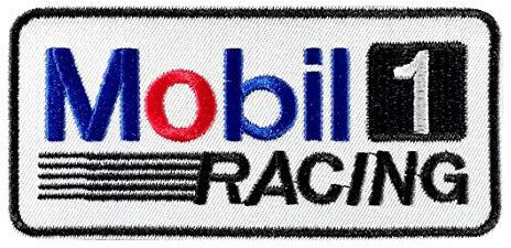 LipaLipaNa Mobil 1 Sports Racing Motorcycle F-1 Moto GP Aufnäher Besticktes Patch zum Aufbügeln Applique Souvenir Zubehör