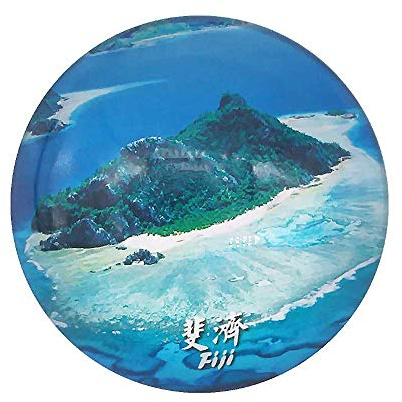 Fiji Kühlschrankmagnet, Reise-Souvenir, Geschenk, Heim- und Küchendekoration, Magnetaufkleber, Kristall-Kühlschrank-Magnet-Kollektion