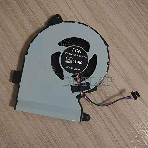 DBTLAP Ordenador portátil Ventilador para ASUS X541 X541S X541SA X541SC X541U X541UV X541UA D541NA R541S X541JL DFS2004057S0T CPU Ventilador