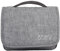 NOVAGO Trousse de Toilette Pliable, Trousse Maquillage Pliable et Compact résistant à l'eau (Gris Fonce)