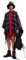 Desigual Women's Mix Cuadros P Poncho, Blue, U