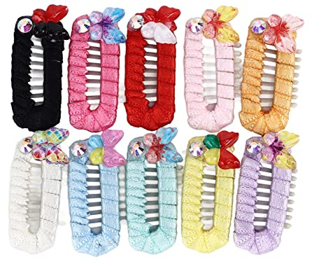 Haarklammer Hund, Hunde Haarklammer, 10pcs Hundehaarspangen im französischen Stil Haarklammer Katze Mini Haarspangen für kleine mittlere Katzen und Hunde