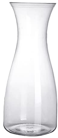 FELTECHELECTR Acrylic Wine Carafe Decanter for Party Serving Red Wine Dispenser Bottle Stand for Dinner Events and Wedding Banquets