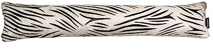 Mars & More - Windstopper - Zugluftstopper Kuh Zebra 90 x 20 cm inkl. Füllung