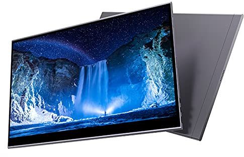Monitor portatile Monitor portatile 15in. FHD HDR 1080P. Display del computer con altoparlante Dual Type-C mini HDMI. for laptop. Pc Telefono Mac Xbox. PS4. Interruttore, con copertura intelligente pe