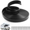 GGTE Insert de moulage universel en vinyle noir pour véhicule récréatif – 15,2 m – Résistant aux UV, facile à installer, barrière de protection pour remorques de voyage et bateaux