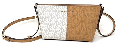 Michael Kors Jet Set Kleine Umhängetasche mit zweifarbigem Logo, Dear Multi, Small
