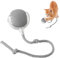 IHONYI Jouet Interactif pour Chat - Jouet pour Chat Électrique, Jouet pour Chat Auto-Occupation Pointeur Laser Chat, Automatiquement Roulant Intelligence Jouet Chat Balle pour Chats Chiens (Gray)