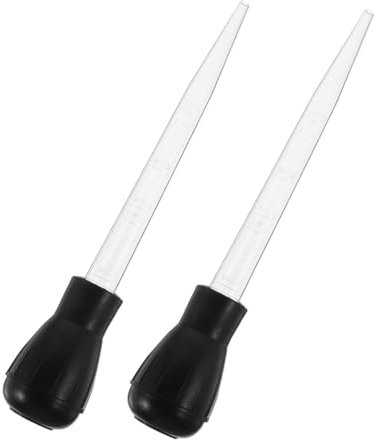 OKUMEYR Truthahn-bratspritze Aus Glas Und Kunststoff Für Fleisch Marinieren Kochen Injektionsspritze Lebensmittel Gewürz