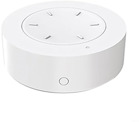 Tidgel Smart Knob Switch for Zigbee, Rotary Dimmer Control for Zigbee Light Bulb,One-Touch-Bedienung,ABS Material
