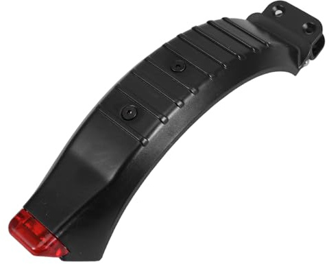 ZUNOXAZ Roller Hinterrad Spritzschutz aus Kunststoff mit Präziser Passform Schwarzer Schmutzfänger für Elektroroller Schutz bei Jedem Wetter