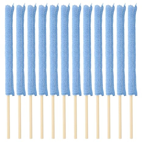 PACKOVE Lot de 12 Brosses de Nettoyage Multifonction pour Sorties de Climatisation, Fibres et Bois, Légères et Portables pour Voiture et Maison