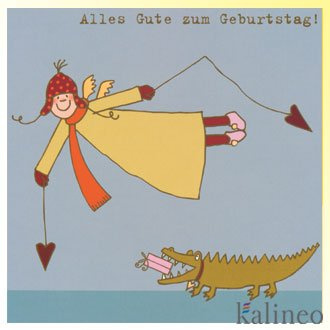Himmlische Schwestern Karte Alles Gute zum Geburtstag