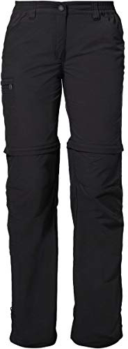 VAUDE Damen Hose Farley ZO Pants IV, Black, 42, 038730106420