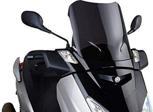 Puig 5015N V-Tech Line Touring Windschutzscheibe Aerodynamik, Schwarz