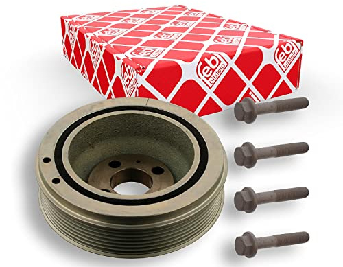 febi bilstein 33814 Riemenscheibe (entkoppelt) für Kurbelwelle, mit | Kompatibel mit: FIAT DUCATO Bus, DUCATO Bus, DUCATO Kasten, DUCATO Kasten, DUCATO Pritsche/Fahrgestell