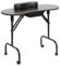Urbanity Portable Foldable Manicure Nail Technician Beauty Salon Table Desk Workstation Black