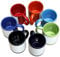 36 x Full Colour 11oz Sublimation Mugs Heat Press Transfer Print Custom Design (Black)