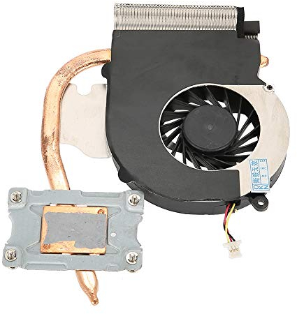 ASHATA Ventilador del Procesador Ventilador de Enfriamiento 1500RPM 3 Pines con Disipador de Calor para Compaq CQ43 CQ57 431 630 631