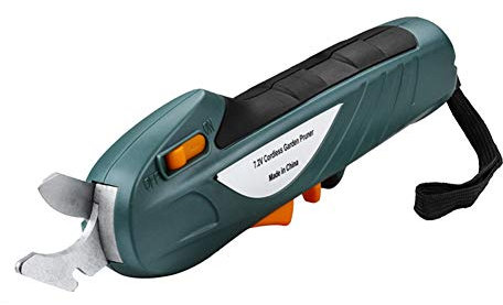 CGOLDENWALL - Ciseaux électriques rechargeables coupe branche jardinage - 7,2 V - 16 mm
