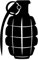 Aufkleber/Sticker Handgranate amerikanische Mk 2 Ananas Militär 10x6cm A571