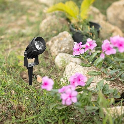 LEDKIA LIGHTING LED-Strahler Aussen RGB 10W mit Erdspiess Vetusta RGB
