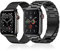 baklon 2-Pack Stainless Steel Strap Compatible with Apple Watch Strap 38mm 40mm 41mm 42mm(Series 10), Compatible with iWatch Series Ultra/Ultra2/SE2/SE/10 9 8 7 6 5 4 3 2 1,Black