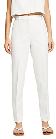 ESPRIT Collection Damen 032eo1b320 Hose, Off White, 36 EU