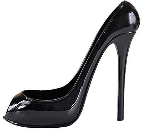 Tomaibaby Kreativer High Heel Weinflaschenhalter Aus Resin Elegante Flaschenablage Für Wohnzimmer Bar Und Küche Dekorative Schuhform Für Zuhause