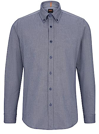 BOSS Herren Rickert Shirt, Navy418, M EU